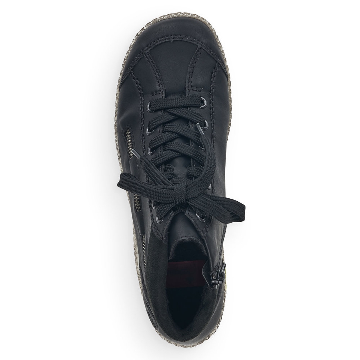 detail Dámská kotníková obuv RIEKER L7543-00 černá W1