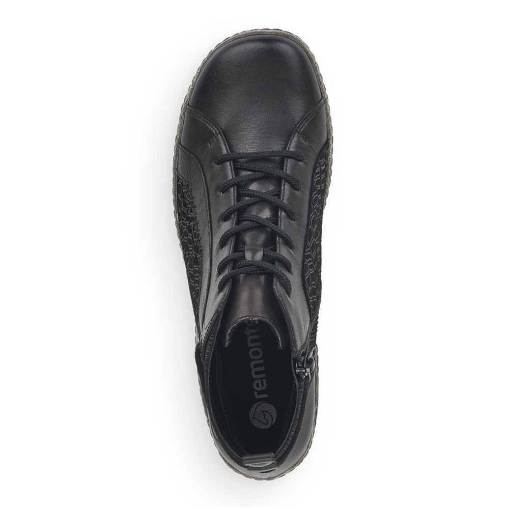 detail Dámská kotníková obuv REMONTE R1499-45 šedá W1