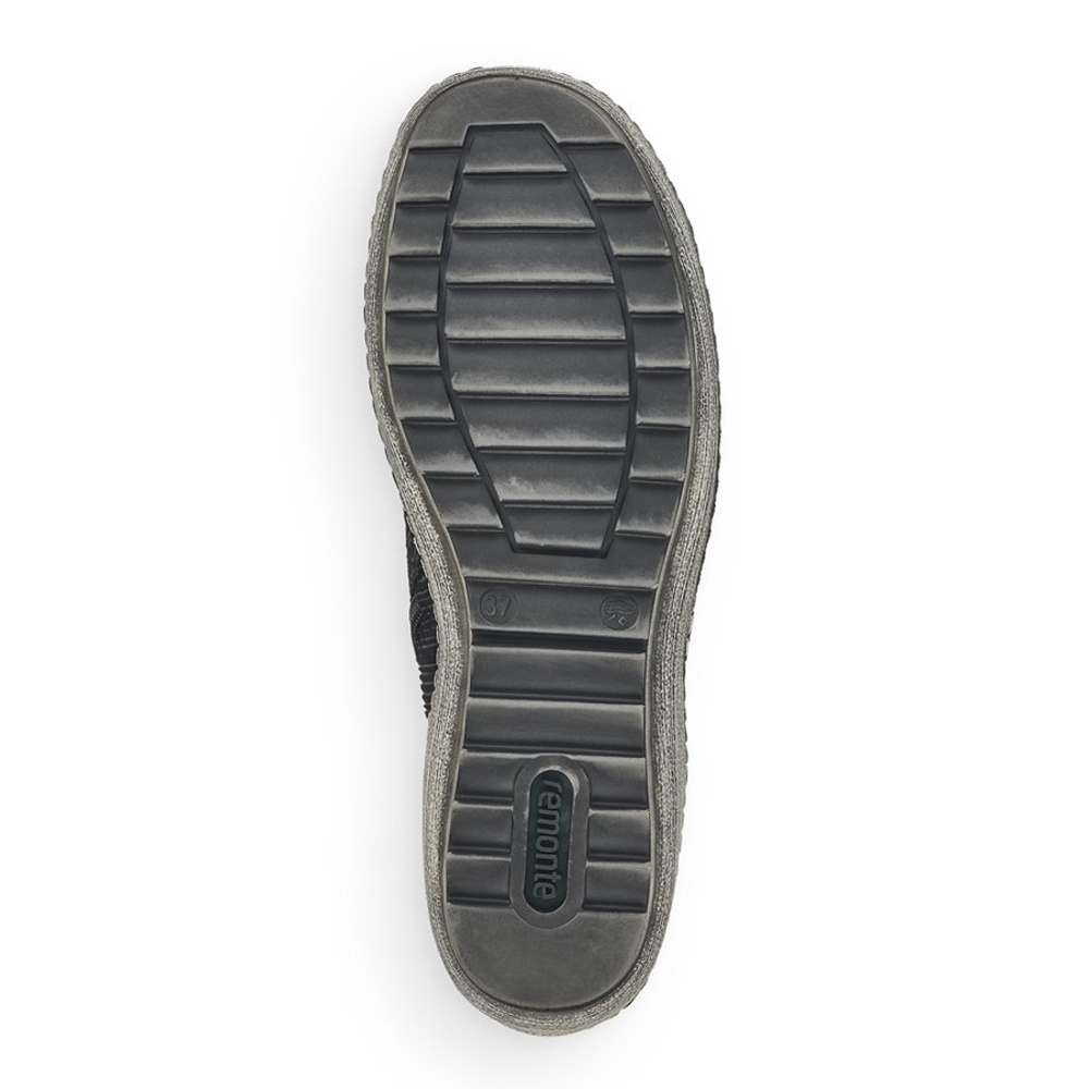 detail Dámská kotníková obuv REMONTE R1499-45 šedá W1