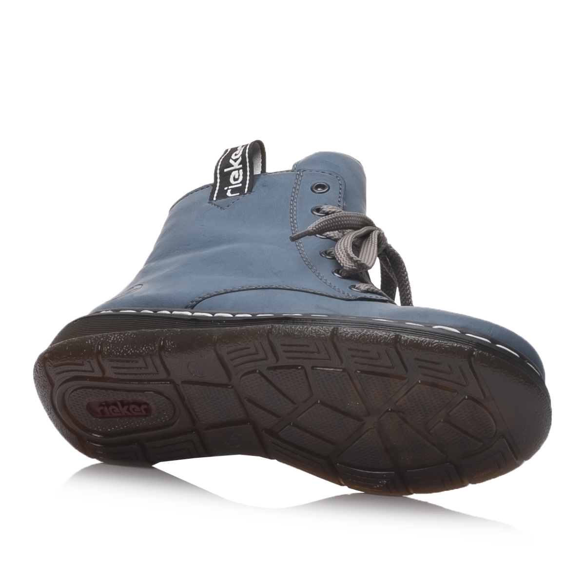 detail Dámská kotníková obuv RIEKER Y3213-14 modrá W2