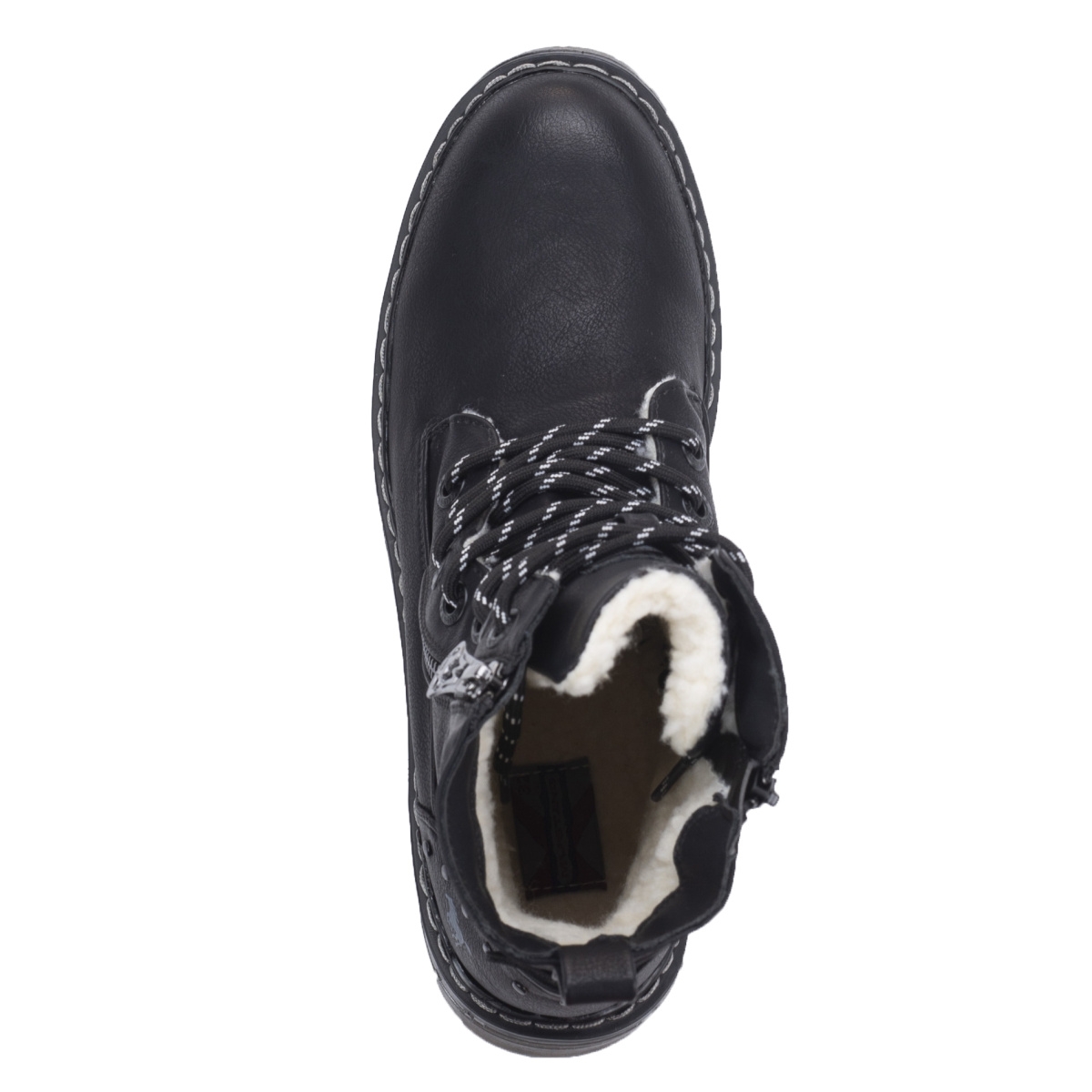 detail Dámská kotníková obuv MUSTANG 1366601-9 černá W2
