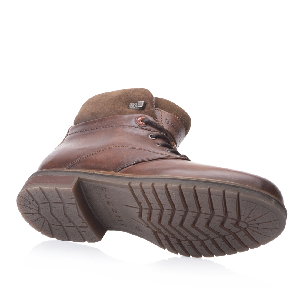 detail Pánská kotníková obuv BUGATTI A5V30-6000 hnědá W1