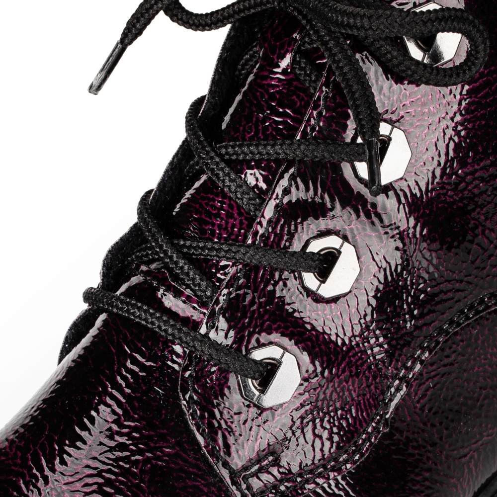 detail Dámská kotníková obuv RIEKER Y0720-36 červená W2