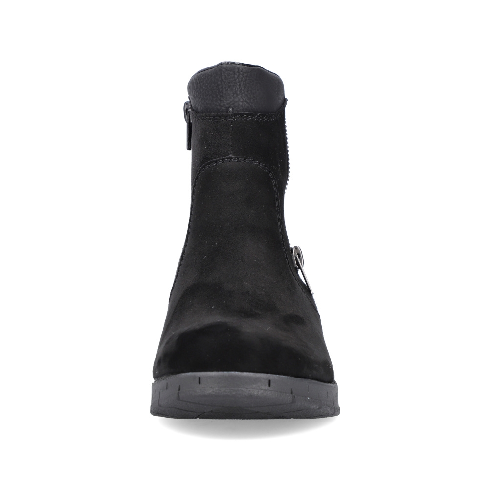 detail Dámská kotníková obuv RIEKER Y1360-00 černá W2