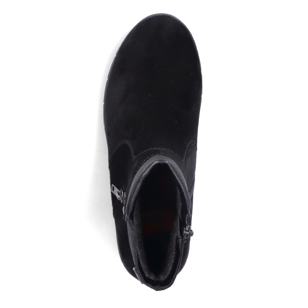 detail Dámská kotníková obuv RIEKER Y1360-00 černá W2