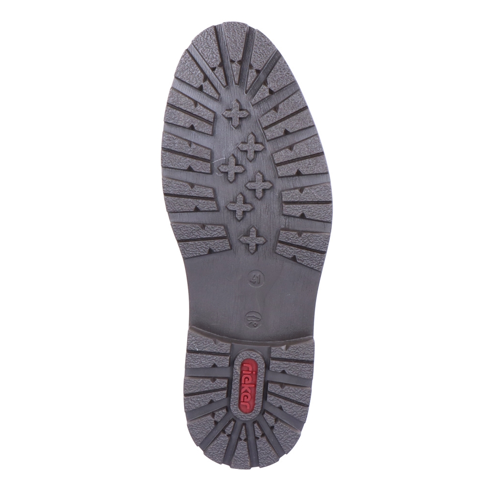 detail Pánská kotníková obuv RIEKER 12194-00 černá W3
