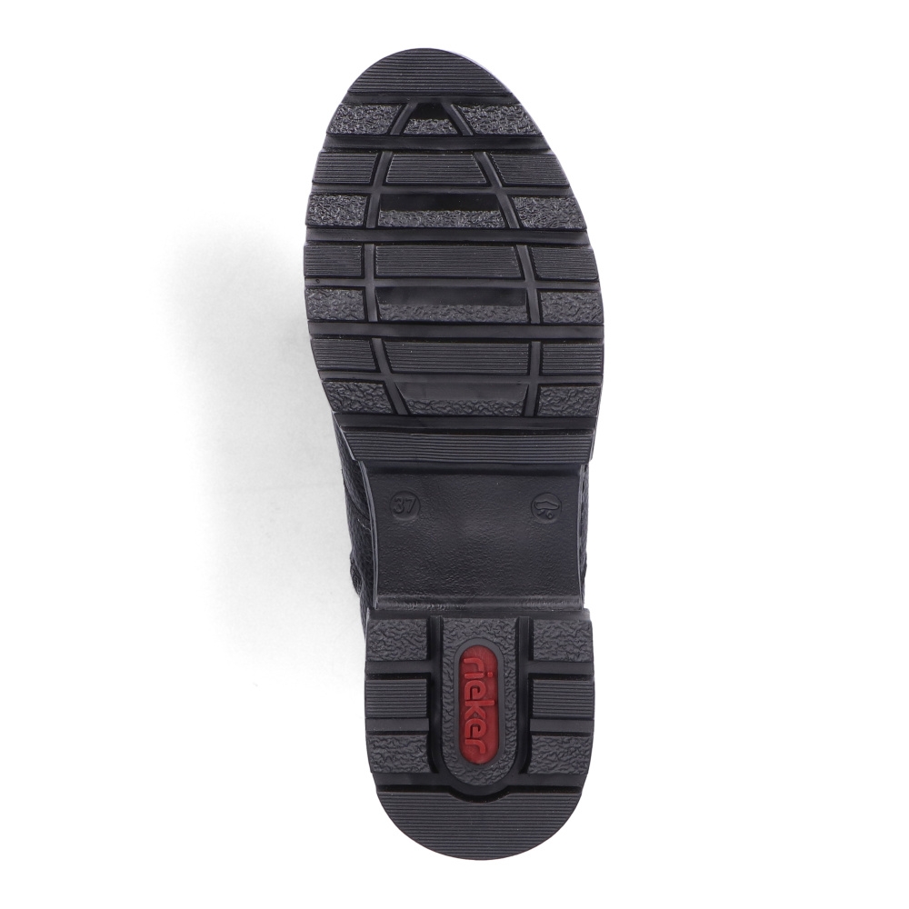 detail Dámská kotníková obuv RIEKER 76840-00 černá W2