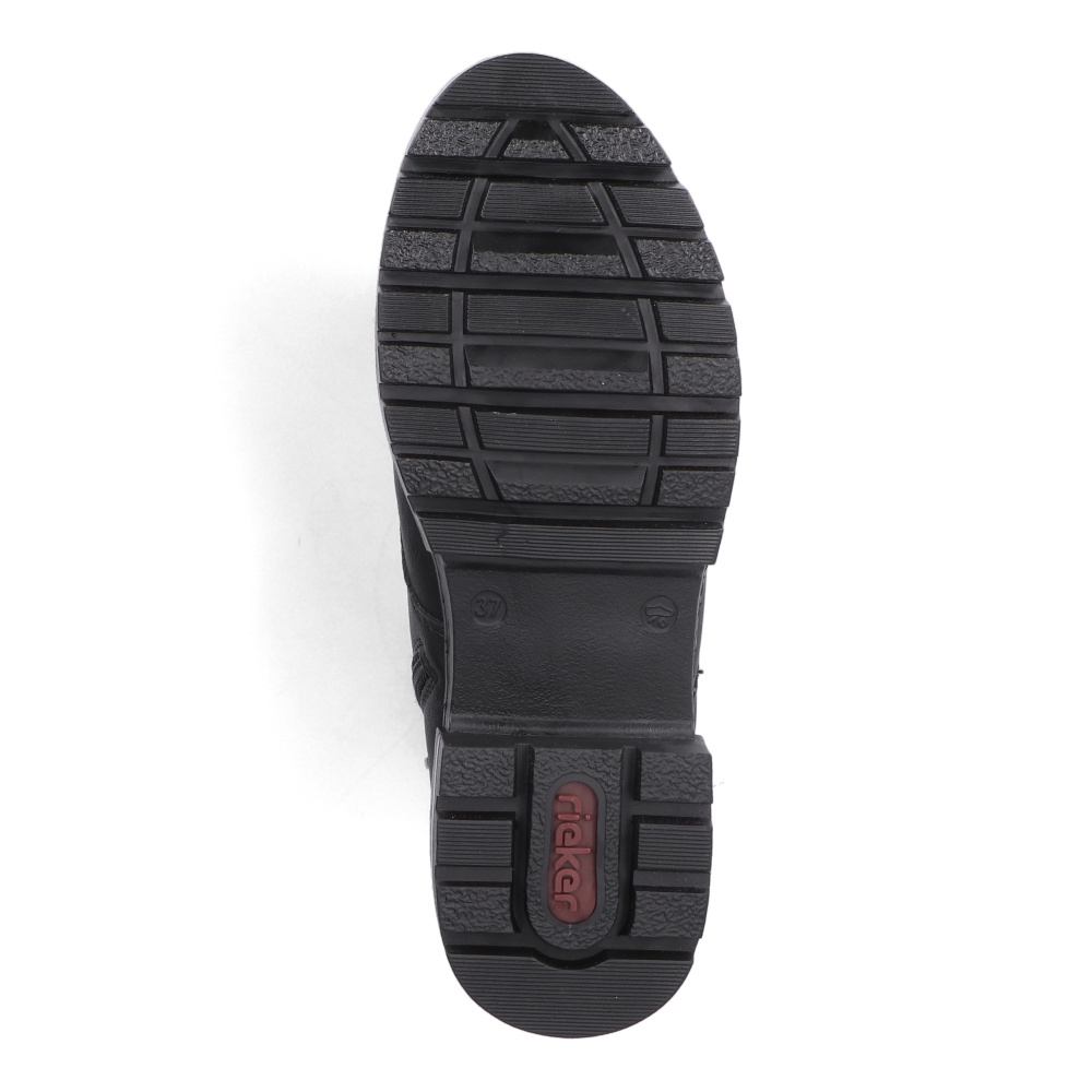 detail Dámská kotníková obuv RIEKER 76842-00 černá W2