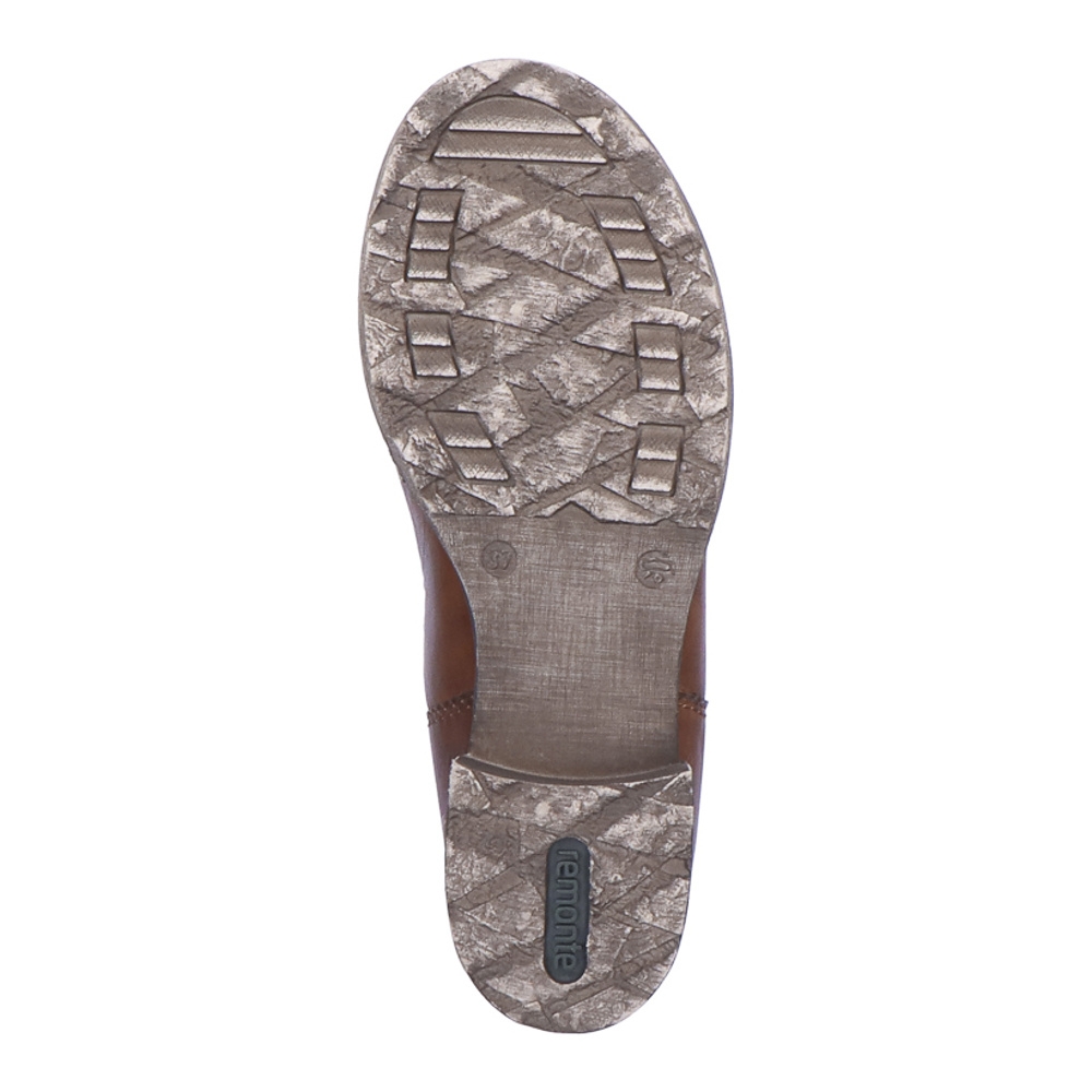 detail Dámská kotníková obuv REMONTE D4375-22 hnědá W2