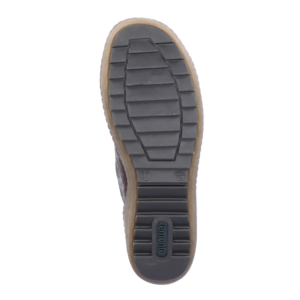 detail Dámská kotníková obuv REMONTE R1467-23 hnědá W2