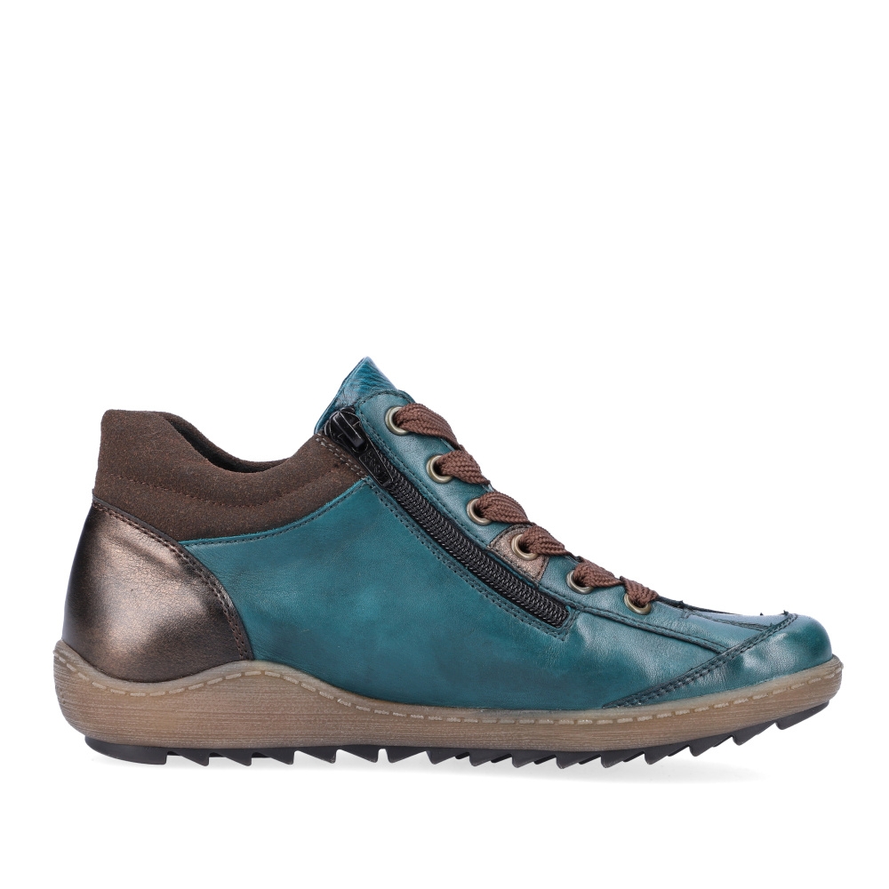 detail Dámská kotníková obuv REMONTE R1481-12 modrá W2