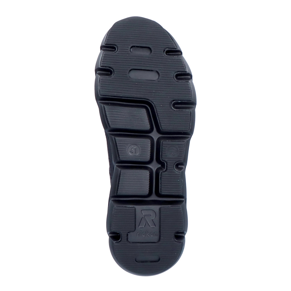 detail Pánská kotníková obuv RIEKER REVOLUTION 07861-00 černá W2