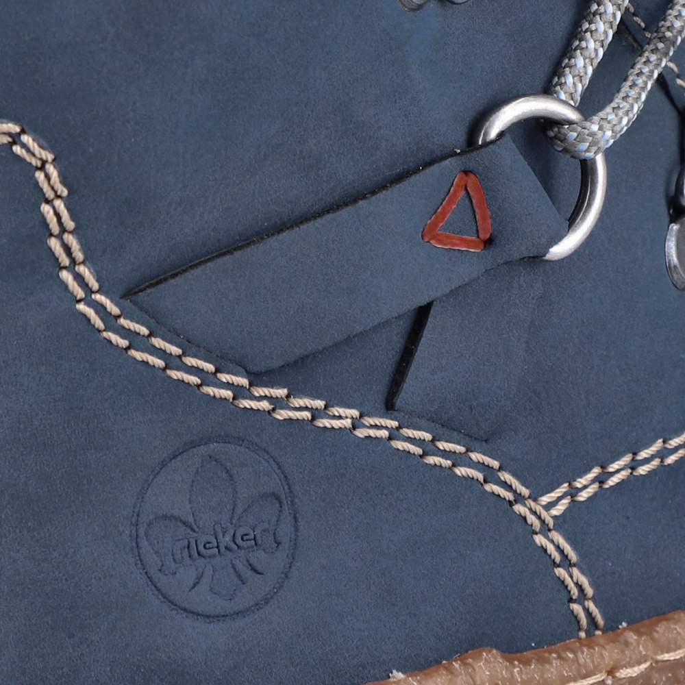 detail Dámská kotníková obuv RIEKER N1030-14 modrá W2