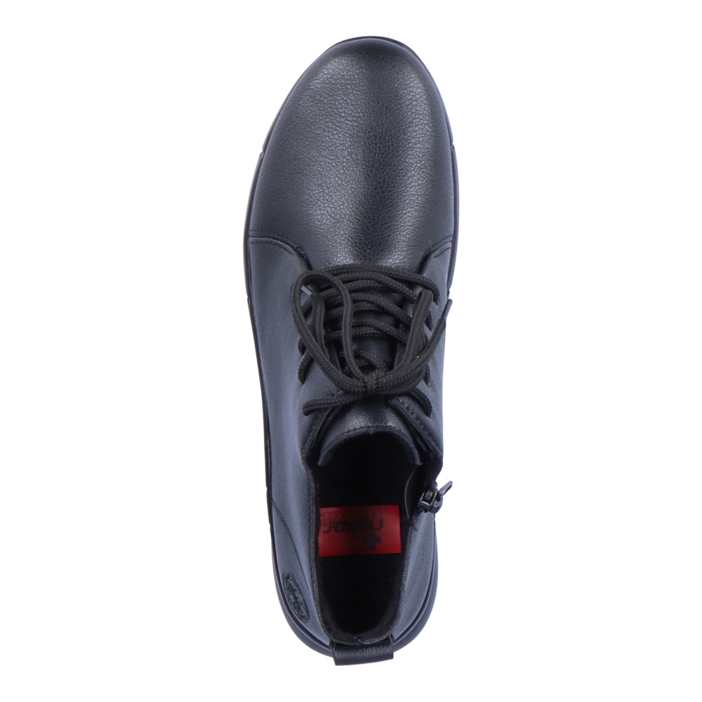 detail Dámská kotníková obuv RIEKER N2131-00 černá W3
