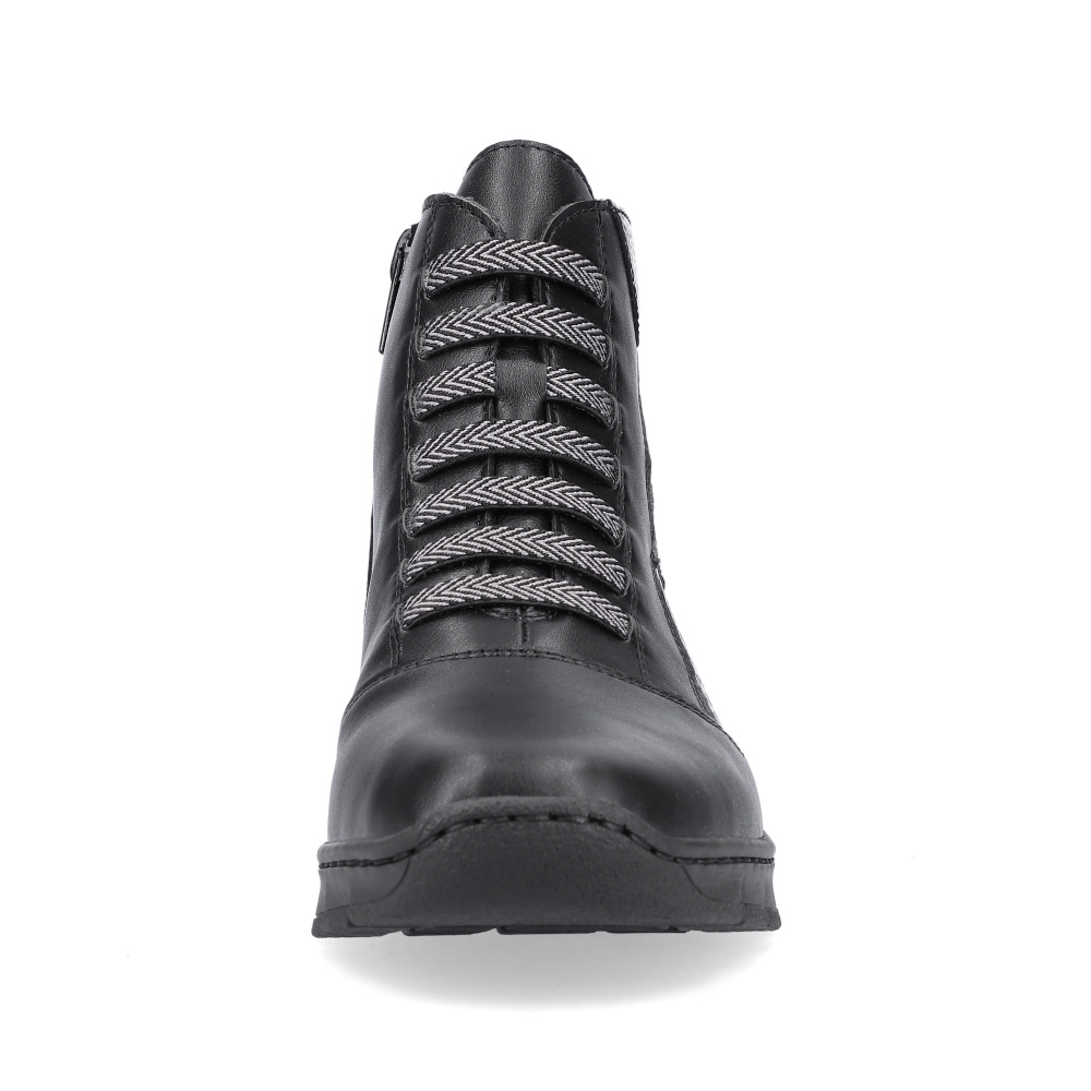 detail Dámská kotníková obuv RIEKER N3374-00 černá W3