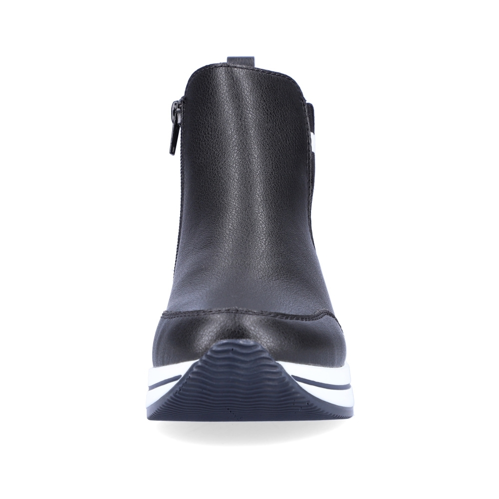 detail Dámská kotníková obuv RIEKER N4550-00 černá W2