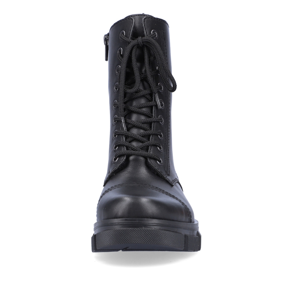 detail Dámská kotníková obuv RIEKER Y7101-00 černá W2