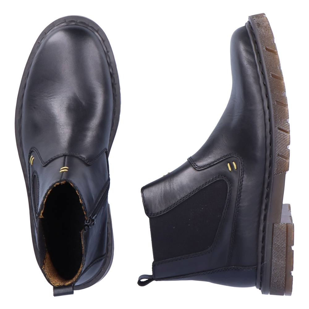 detail Pánská kotníková obuv RIEKER 31662-00 černá W2