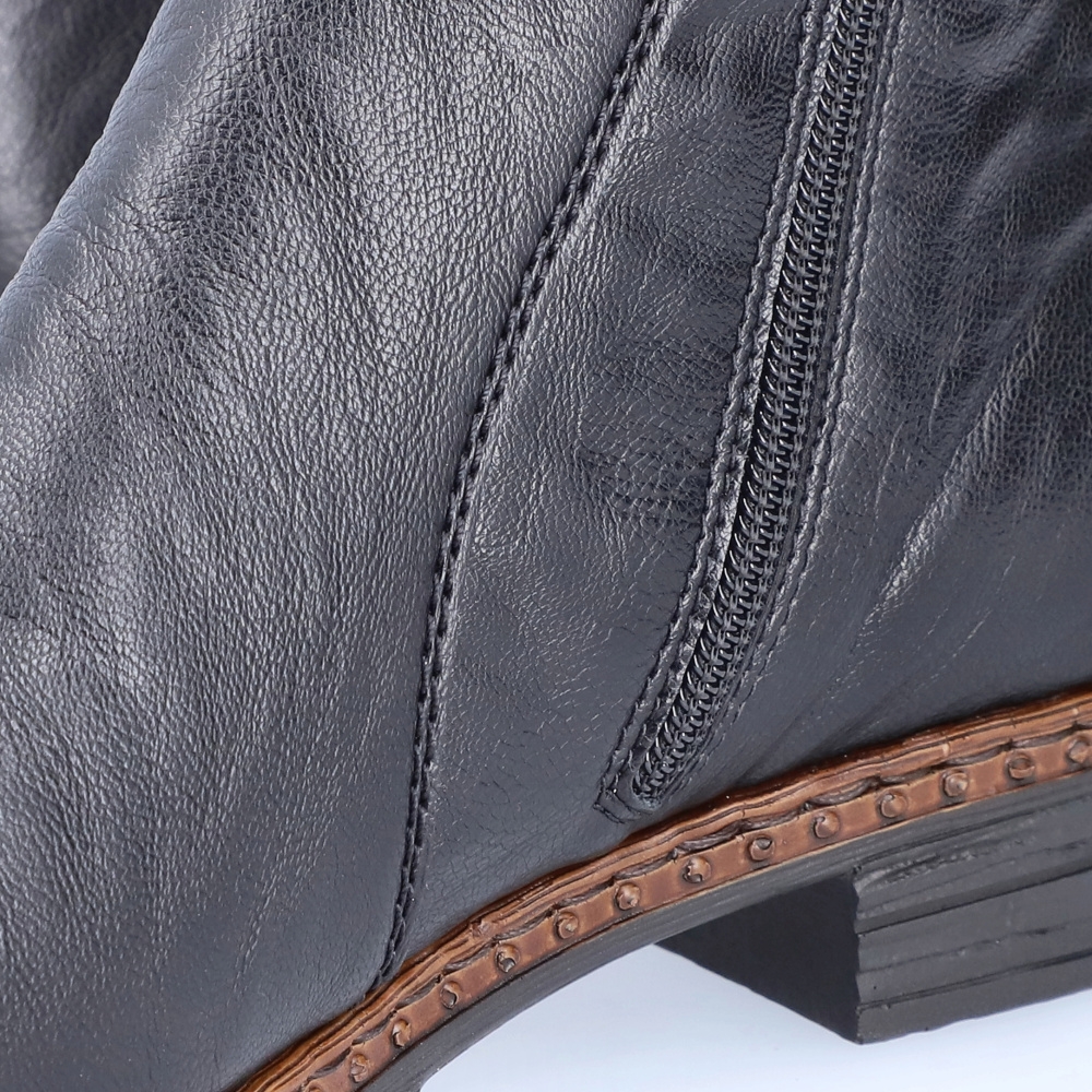 detail Dámská kotníková obuv RIEKER 75170-00 černá W3