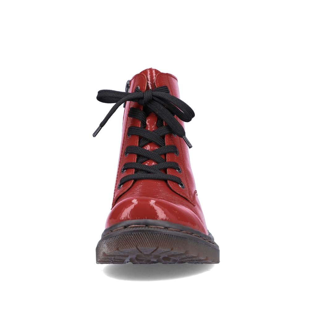 detail Dámská kotníková obuv RIEKER 78240-33 červená W2
