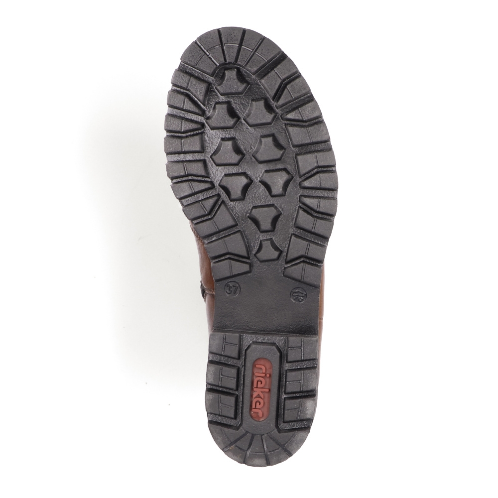 detail Dámská kotníková obuv RIEKER 78552-25 hnědá W2