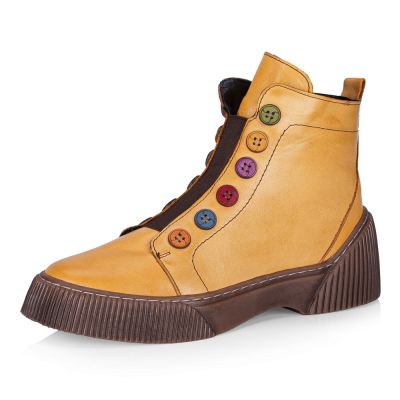 Dámská kotníková obuv IBERIUS 3100-493 žlutá W2