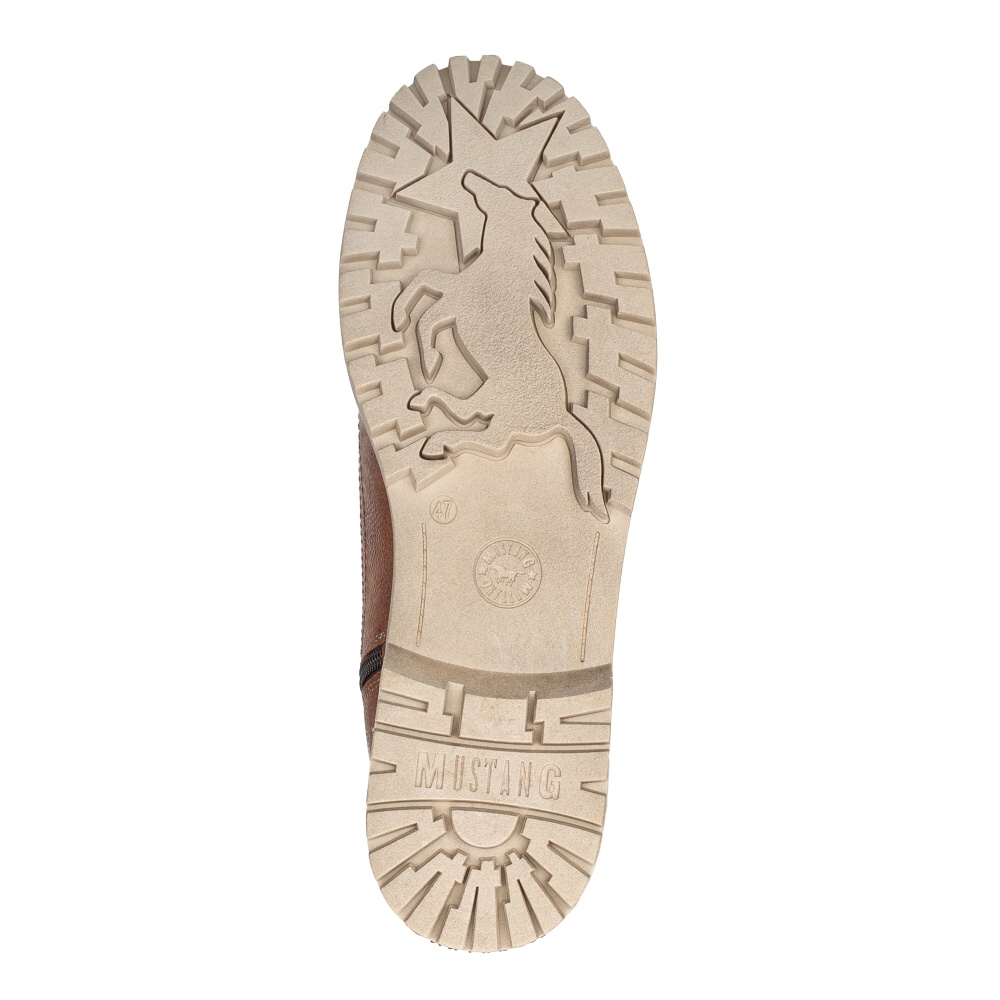 detail Pánská kotníková obuv MUSTANG 4142602-307 hnědá W3