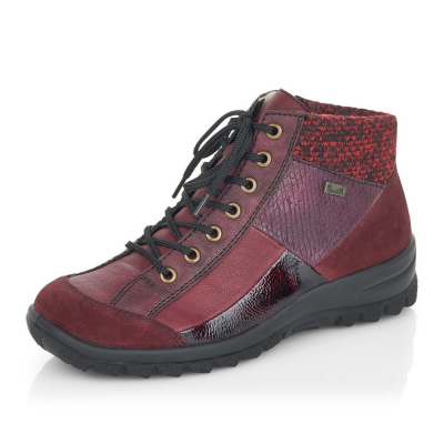 Dámská kotníková obuv RIEKER L7143-35 červená W1