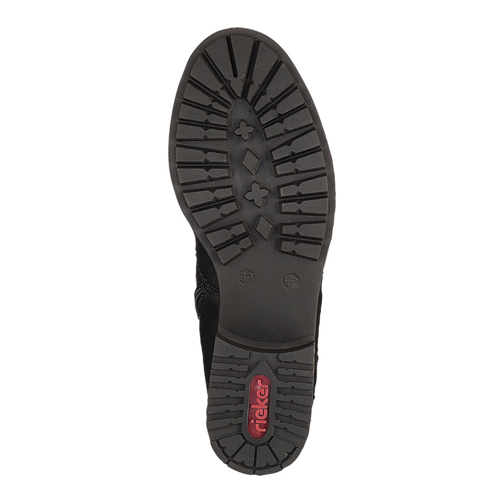 detail Dámská kotníková obuv RIEKER Z6841-01 černá W2