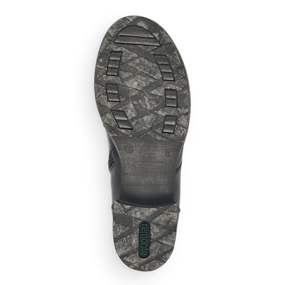 detail Dámská kotníková obuv REMONTE D4368-01 černá W0