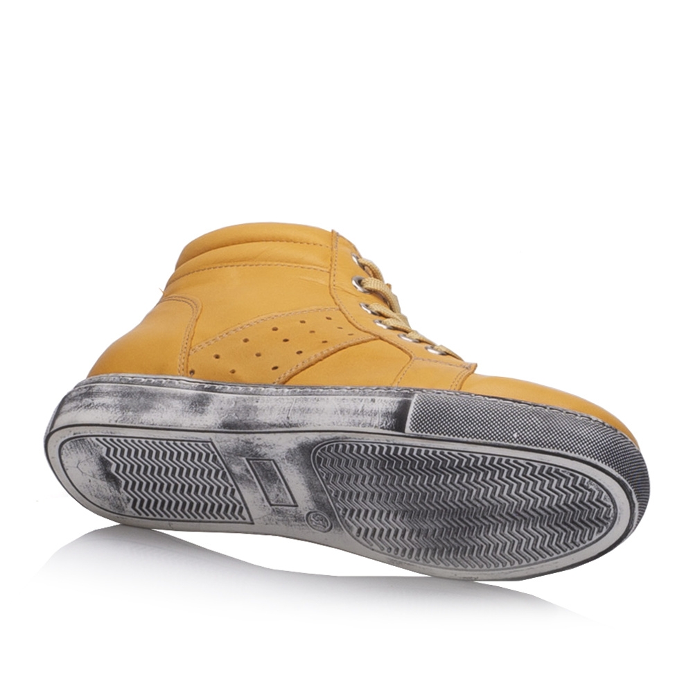 detail Dámská kotníková obuv IBERIUS 034-8789-116 žlutá W0