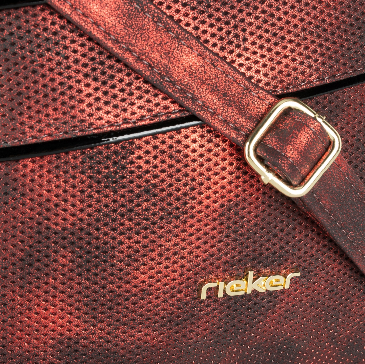 detail Dámská kabelka RIEKER C2236-062-T14 červená S3