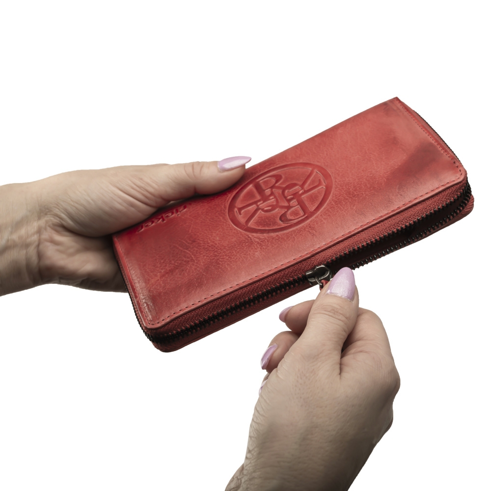 detail Dámská peněženka RIEKER W107 červená W2