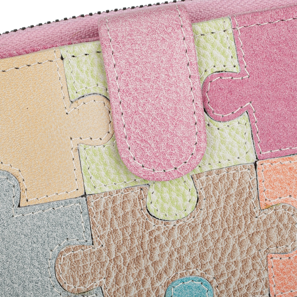 detail Dámská peněženka RIEKER W121 růžová/multi W2