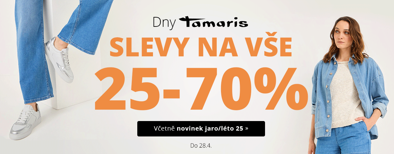 Dny Tamaris - Slevy na vše 25-70%