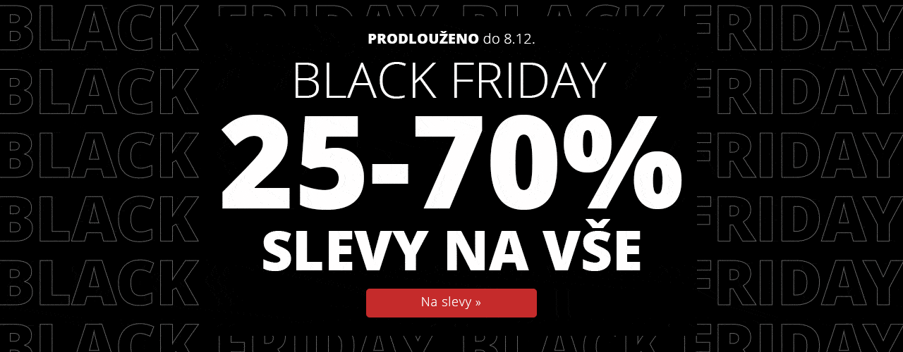 Black Friday 25-70 % - Prodlouženo