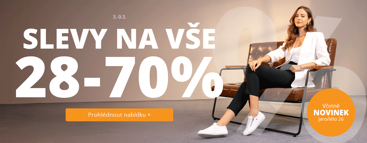 Slevy na vše 28-70%