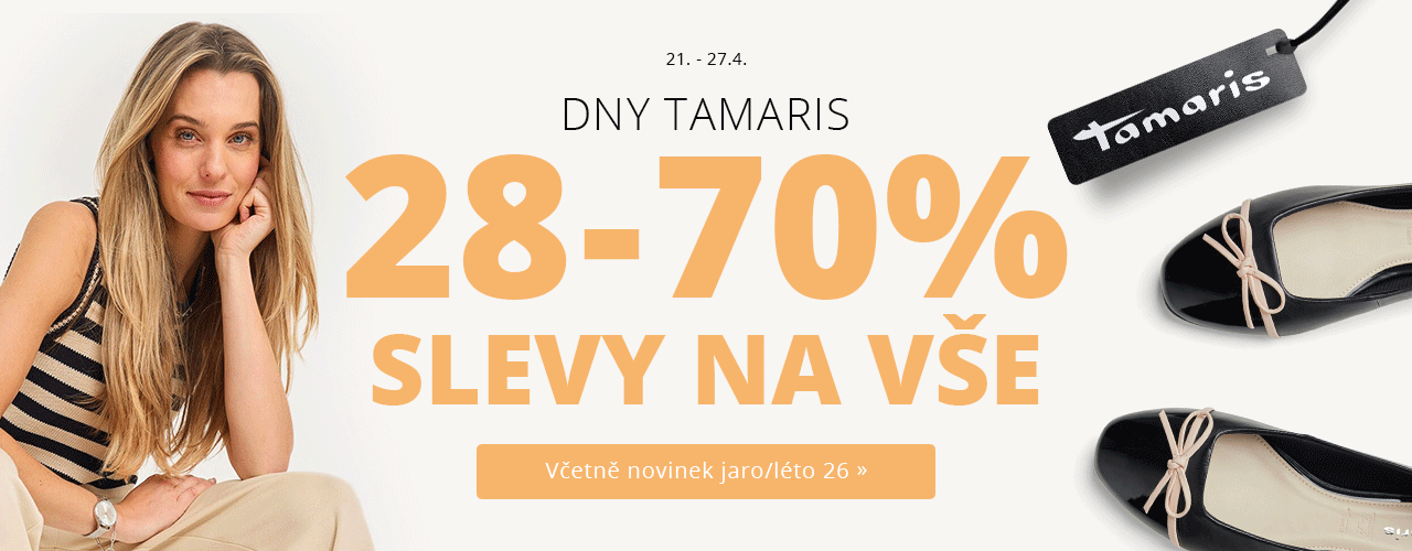 Dny Tamaris 28-70 % na vše