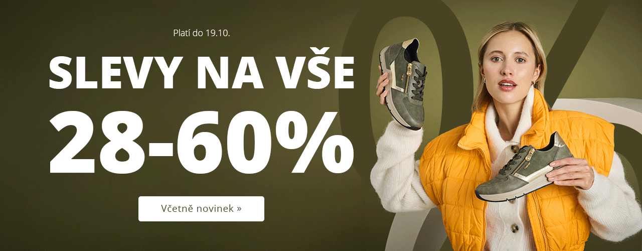 Slevy na vše 28-60 % Slevy na vše 28-60 %